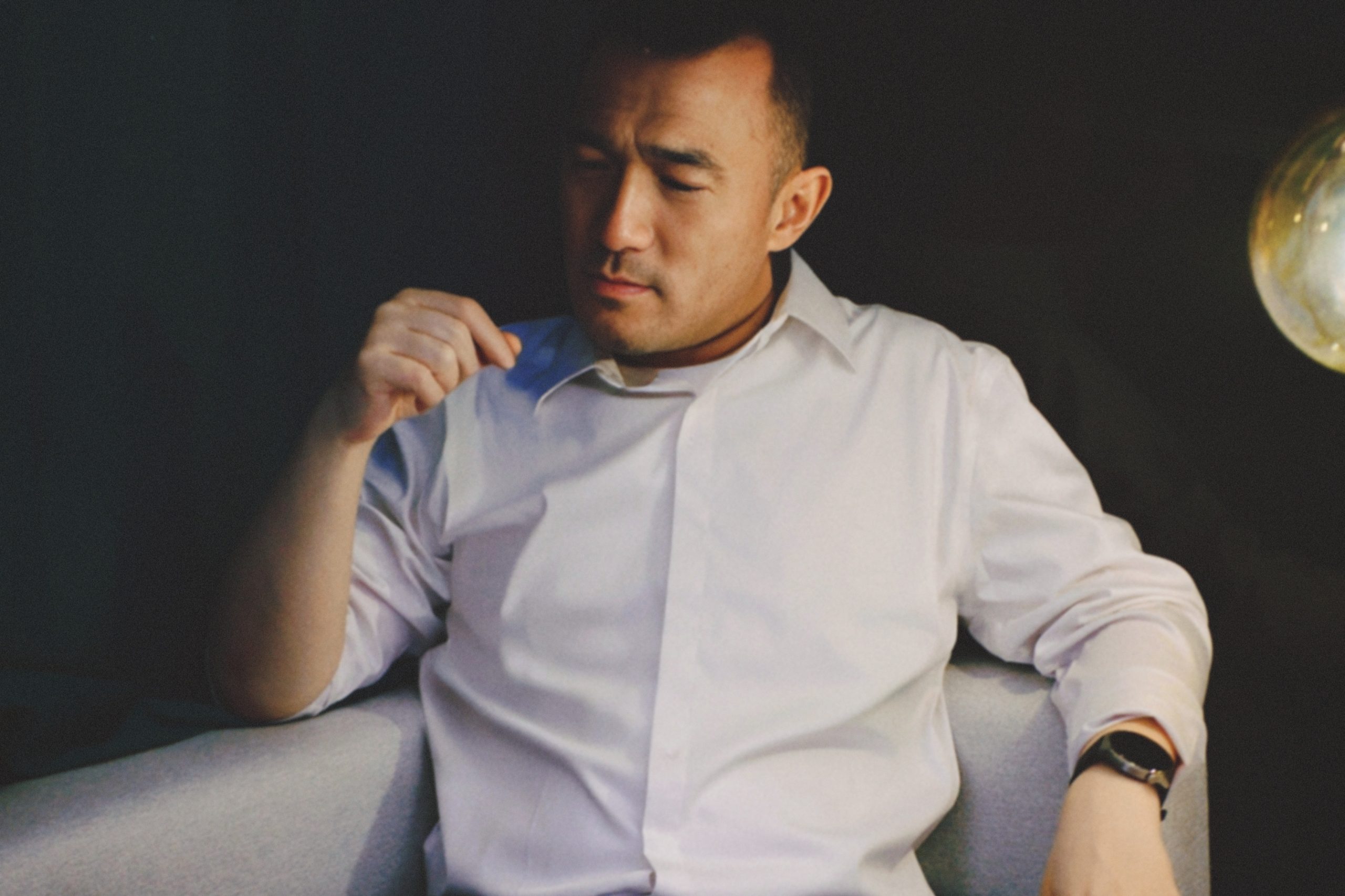 男人沉着的魅力